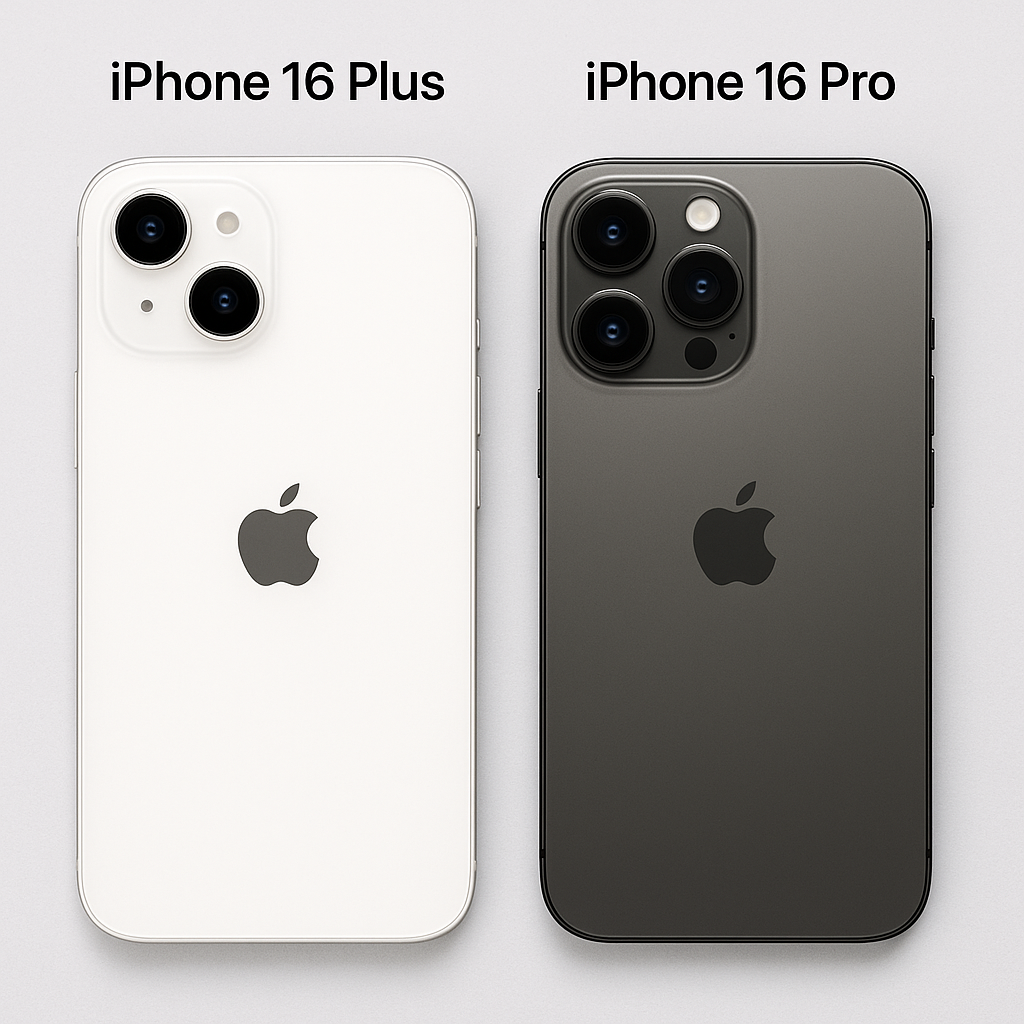 AIガジェット: iPhone 16 PlusとProの比較｜どちらを選ぶべきか