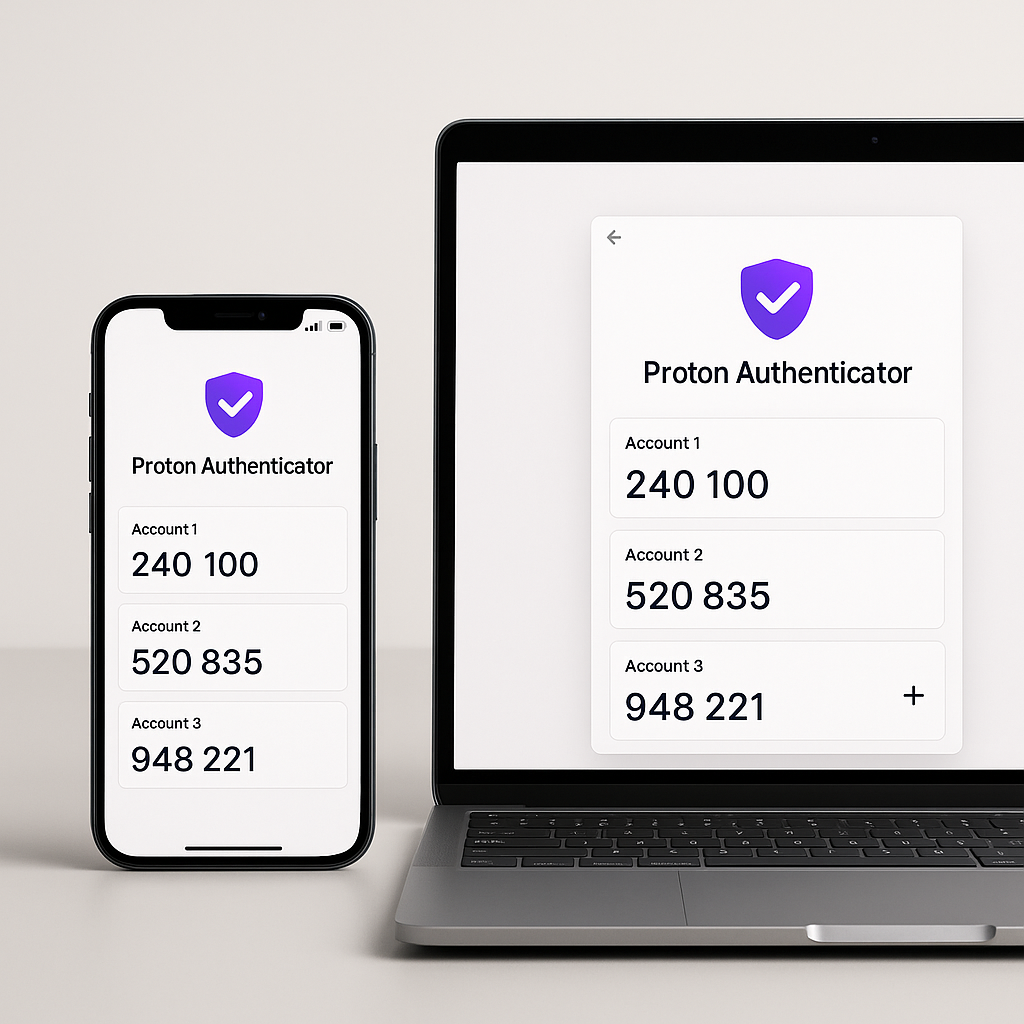 AIガジェット: Proton Authenticatorの使い方と特徴：多OS対応の無料二要素認証アプリ