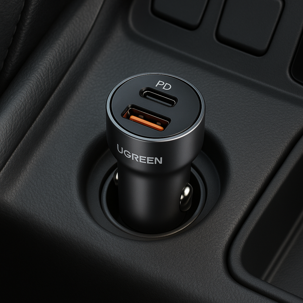 AIガジェット: UGREENの急速充電カーチャージャーで効率的な運転を実現